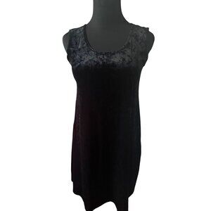 Socialite black velvet dress size XS